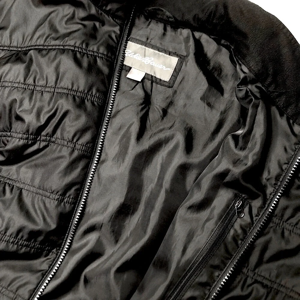 Eddie Bauer Men’s Lightweight Full-Zip Quilted Puffer Jacket Size (XLT) Like NEW - Picture 8 of 14